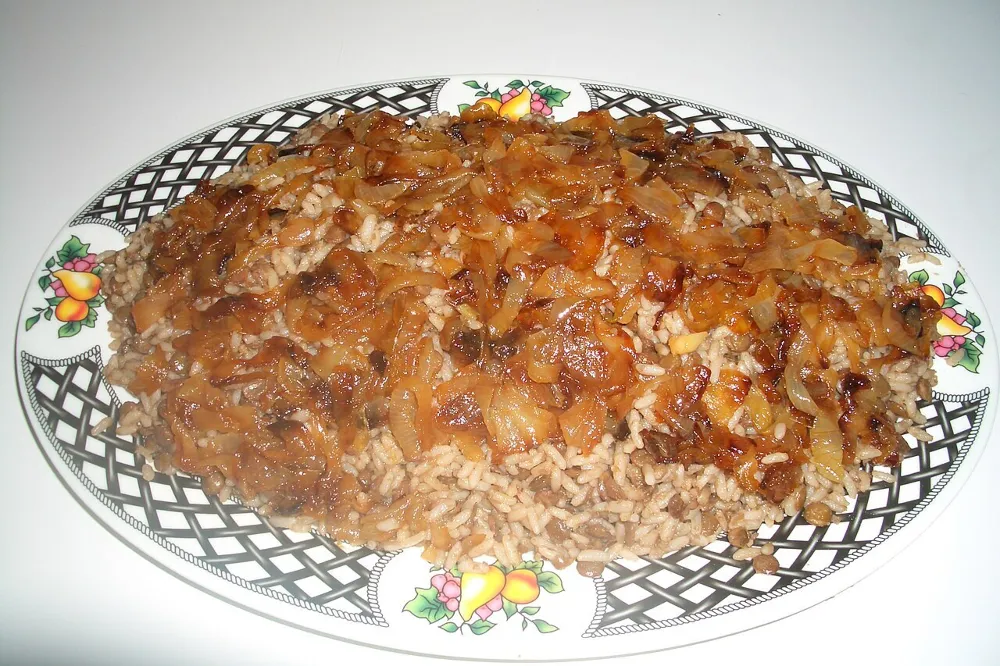 Mujaddara – Mercimek ve Pirinç