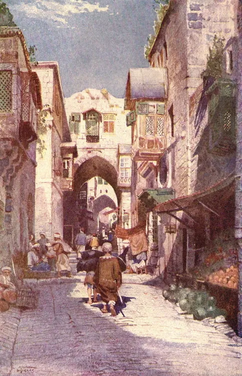 Kudüs Sokakları — eser 16